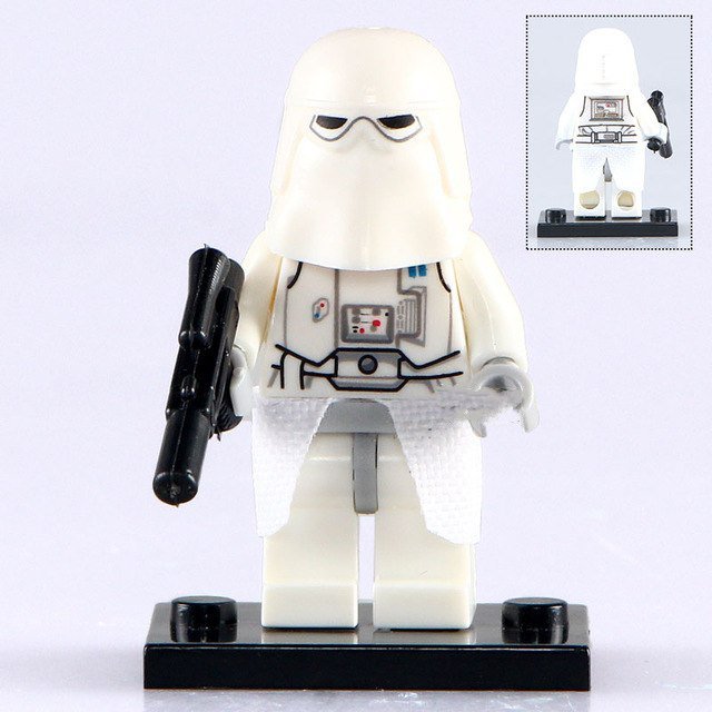 Snowtrooper Star Wars Super Hero Lego Minifigure Toy