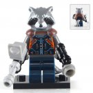 Rocket Raccoon Super Hero Guardians of the Galaxy Lego Minifigure Toy