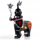 Medieval Castle Red Dragon Knight With Chain Mace Lego Minifigure Toy
