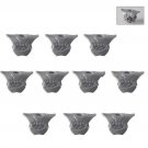10pcs A-004 Armor Medieval Knights Rome Weapons Lego Minifigure Toy