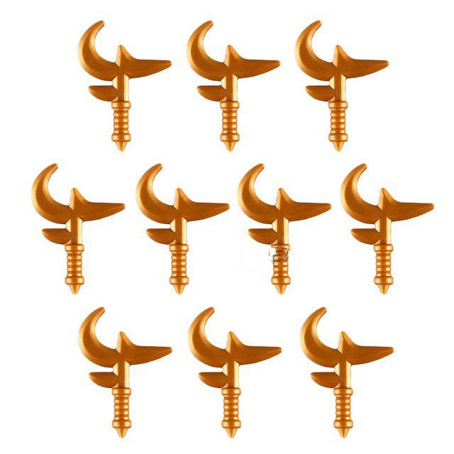 10pcs Sword S-007 Medieval Weapon Sparda Gladiatus Knights Lego Minifigure Toy