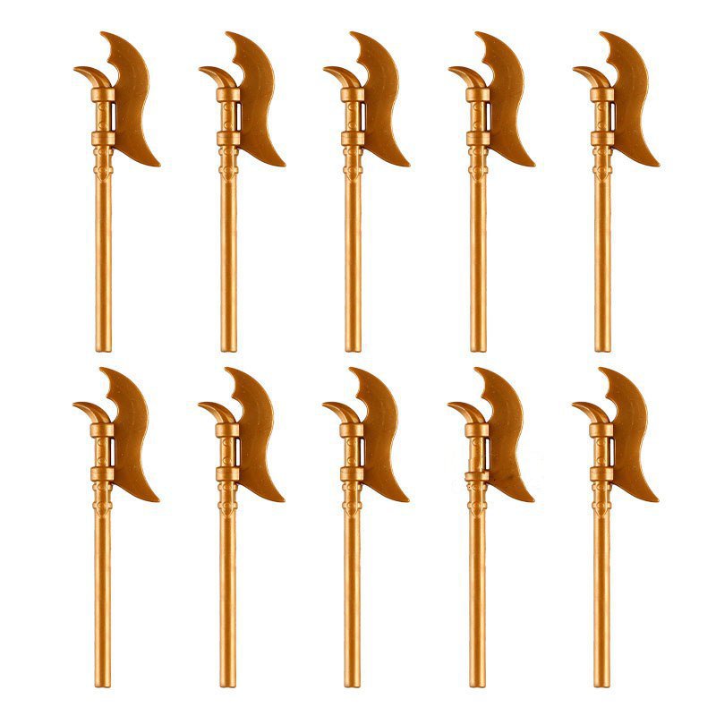 10pcs Ax 002 Medieval Weapon Sparda Gladiatus Knights Lego Minifigure Toy