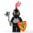 Latest Medieval Dragon Knights Red Shield Lego Minifigure Toy