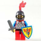 Sword Knights 03 Latest Medieval Dragon Shield Lego Minifigure Toy