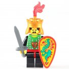 Sword Knights 06 Latest Medieval Dragon Shield Lego Minifigure Toy