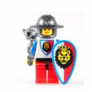 Knights Latest Medieval Lion Shield With Mace Lego Minifigure Toy