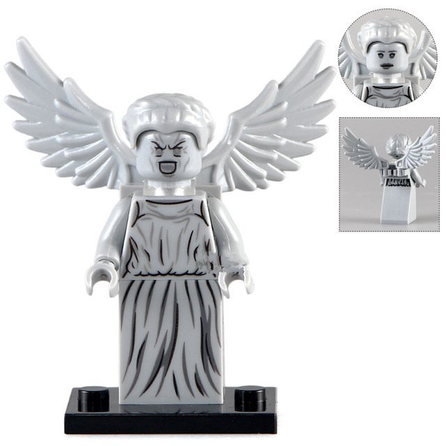 The Weeping Angels Custom Funny Lego Minifigure Toy