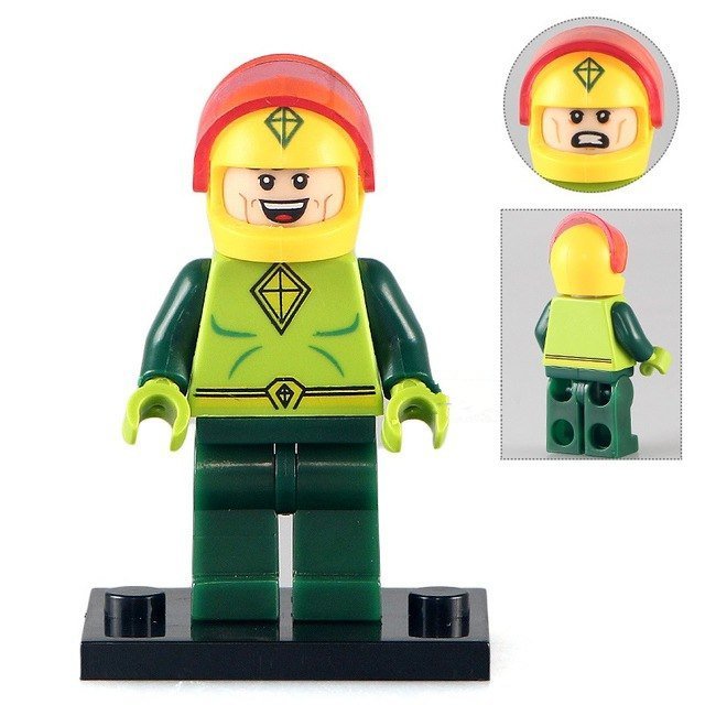 Kite Man DC Comic Character Super Hero Lego Minifigure Toy