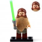 Qui Gon Jinn Star Wars Super Hero Lego Minifigure Toy