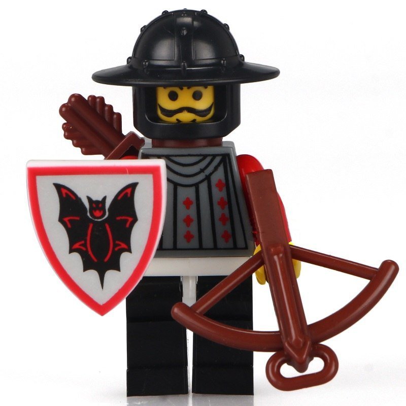 Arrow Knights Medieval Bat Shield Lego Minifigure Toy