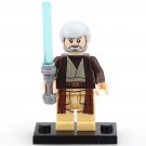 Obi Wan Kenobi White Hair Star Wars Super Hero Lego Minifigure Toy