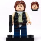 Young Han Solo Star Wars Super Hero Lego Minifigure Toy