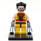 Wolverine Classic Xmen Super Hero Lego Minifigure Toy