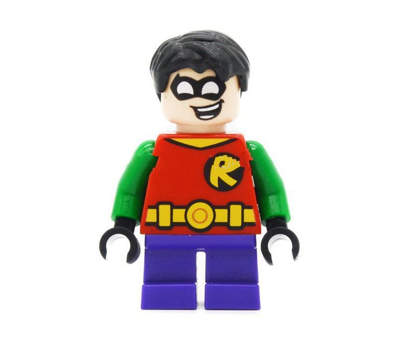 Robin Short Leg Version Custom Super Hero Batman Lego Minifigure Toy