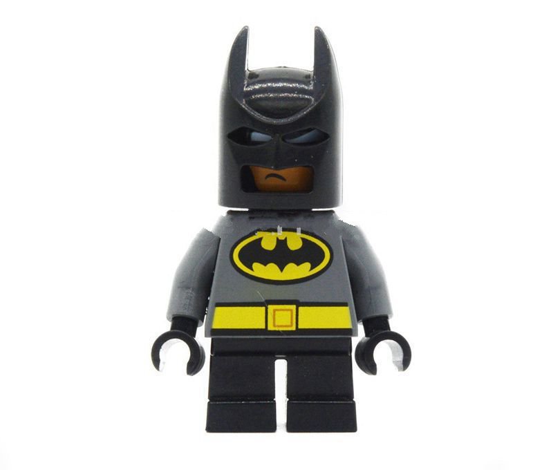 Batman Short Leg Version Super Hero Lego Minifigure Toy