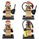 4pcs Ghost Buster Soldiers Lego Minifigure Toy