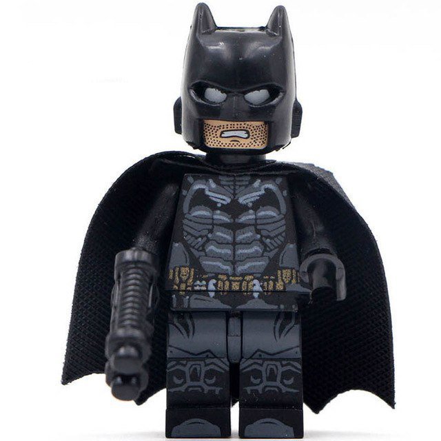 Armored Batman Super Hero Lego Minifigure Toy