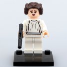 Princess Leia With White Shirt Star Wars Super Hero Lego Minifigure Toy