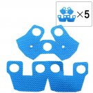 5pcs Blue Capes Of Stormtrooper Star Wars Super Hero Lego Minifigure Toy