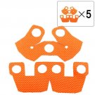 5pcs Orange Capes Of Stormtrooper Star Wars Super Hero Lego Minifigure Toy