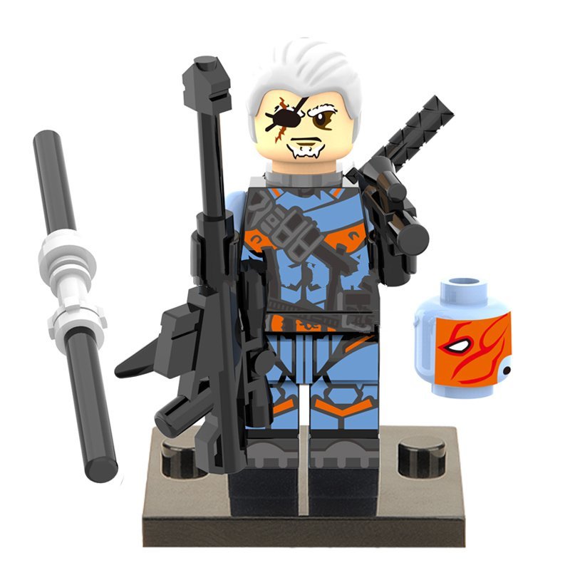 deathstroke lego dc super villains