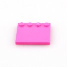 20pcs Dark Pink Stand Base Plate Small Particles Lego Minifigure Toy