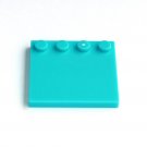 20pcs Light Blue Stand Base Plate Small Particles Lego Minifigure Toy