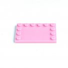 20pcs Light Pink Stand Base Plate Letter U Small Particles Lego Minifigure Toy