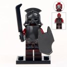 Uruk-Hai Herr der Ringe Helmet The Lord Of The Rings Lego Minifigure Toy