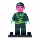 Sinestro Green Lantern Super Hero Lego Minifigure Toy