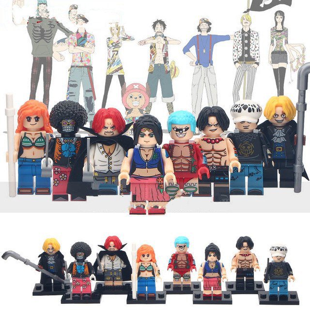 luffy one piece lego