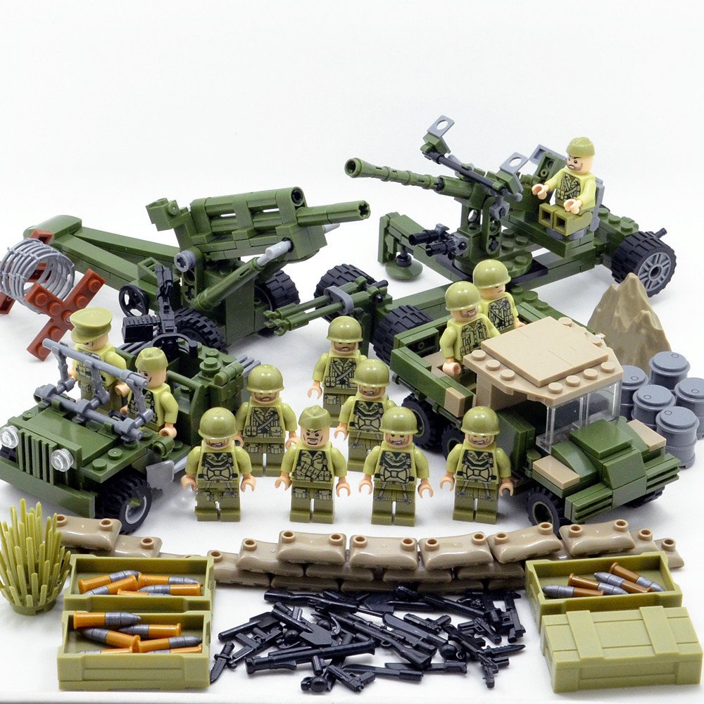Lego Army Ww2 Minifigures - Army Military