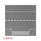 32*32 Dot T-Junction Road City Street Town Base Plate WW2 Lego Minifigure Toy