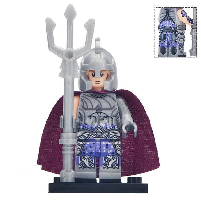 Orm Ocean Master Aquaman Super Hero Lego Minifigure Toy