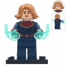 Captain Marvel Short Hair Super Hero Lego Minifigure Toy