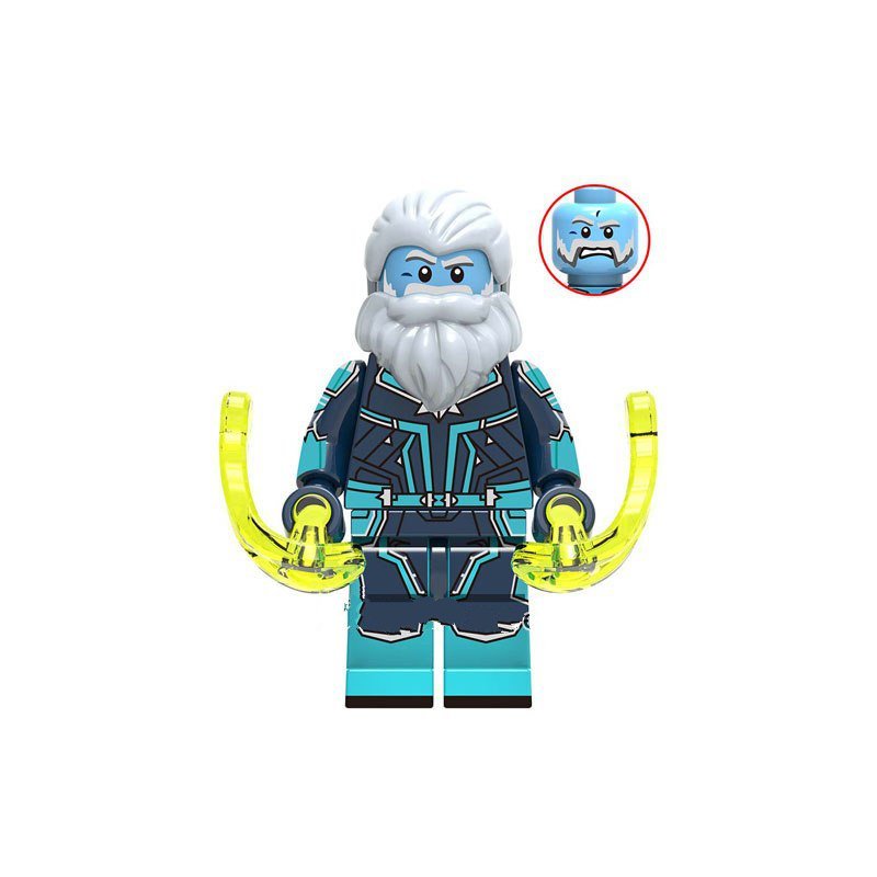 Bron-Char Captain Marvel Super Hero Lego Minifigure Toy