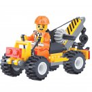 Small Crane City Contruction Team WW2 Army Military Lego Minifigure Toys