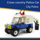 Cross-country Car City Police WW2 Military Army Lego Minifigure Toys