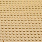32*16 Dot Brown Base Plate 25x12cm 10x5 Inch WW2 Lego Minifigure Toy