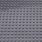32*16 Dot Dark Grey Base Plate 25x12cm 10x5 Inch WW2 Lego Minifigure Toy