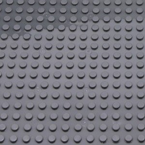 32*16 Dot Dark Grey Base Plate 25x12cm 10x5 Inch WW2 Lego Minifigure Toy