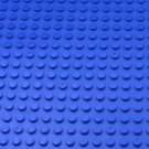32*16 Dot Dark Blue Base Plate 25x12cm 10x5 Inch WW2 Lego Minifigure Toy