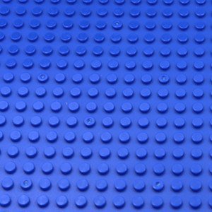 32*16 Dot Dark Blue Base Plate 25x12cm 10x5 Inch WW2 Lego Minifigure Toy