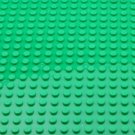 32*16 Dot Green THICK Base Plate 25x12cm 10x5 Inch WW2 Lego Minifigure Toy
