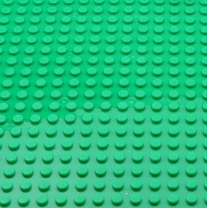 32*16 Dot Green THICK Base Plate 25x12cm 10x5 Inch WW2 Lego Minifigure Toy