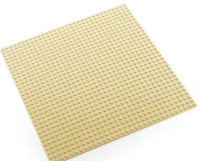 32*32 Dot Brown Base Plate 25x25cm 10x10 Inch WW2 Lego Minifigure Toy