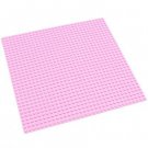 32*32 Dot Pink Base Plate 25x25cm 10x10 Inch WW2 Lego Minifigure Toy