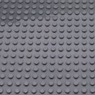 32*16 Dot Dark Grey Small Base Plate 25x12cm 10x5 inch WW2 Lego Minifigure Toy