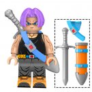 Trunks With sword 001 Dragon Ball Lego Minifigure Toy