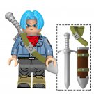 Trunks With sword 002 Dragon Ball Lego Minifigure Toy